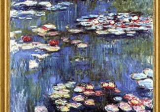Monet's Water Lillies painting